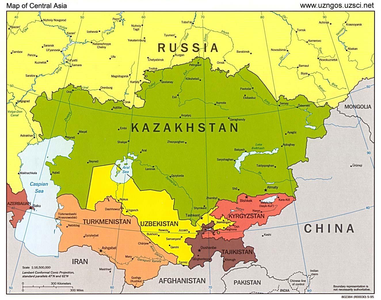 كازاخستان خريطة آسيا خريطة كازاخستان خريطة آسيا آسيا الوسطى آسيا